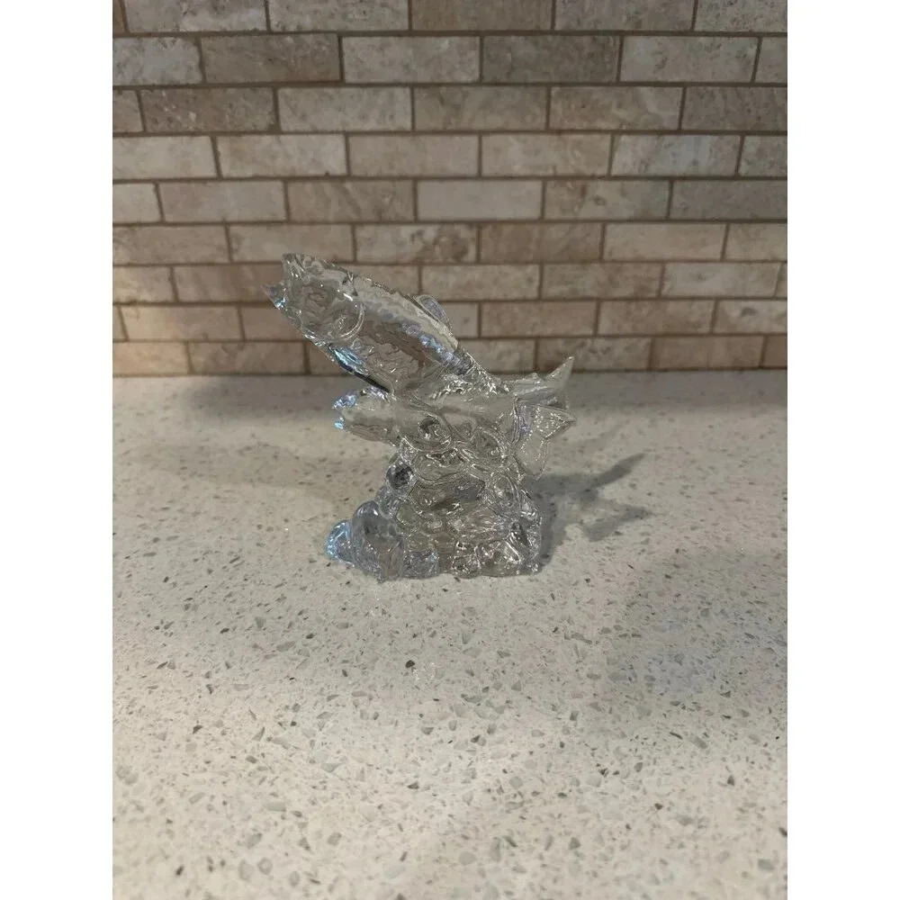 crystal bleikristall‎ fish figure